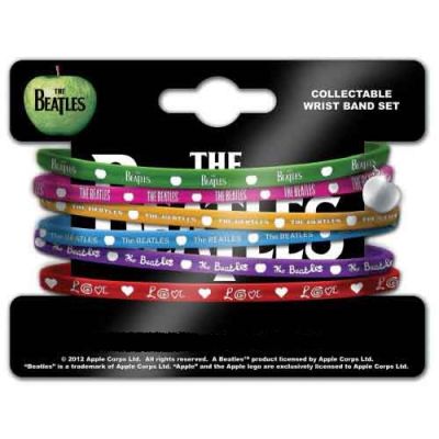 THE BEATLES WRISTBAND SET