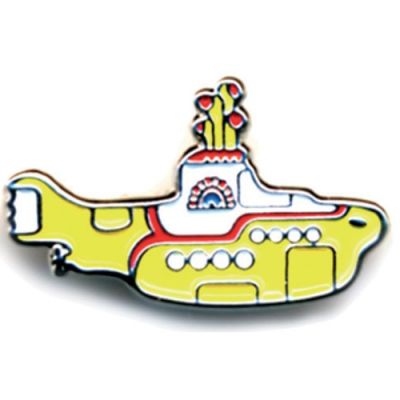 YELLOW SUB PIN BADGE