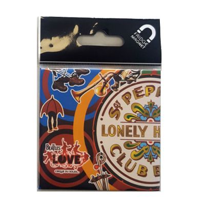 BEATLES SGT PEPPER LOVE MAGNET