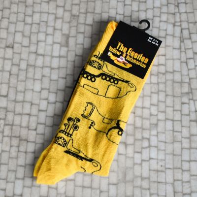 THE BEATLES YELLOW SUB SOCKS