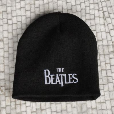 THE BEATLES LOGO BEANIE HAT