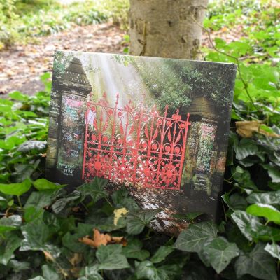 STRAWBERRY FIELD GATES FINE ART CANVAS PRINT