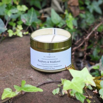 BOTANICAL TIN SOY WAX CANDLE