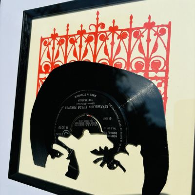 STRAWBERRY FIELDS VINYL ART