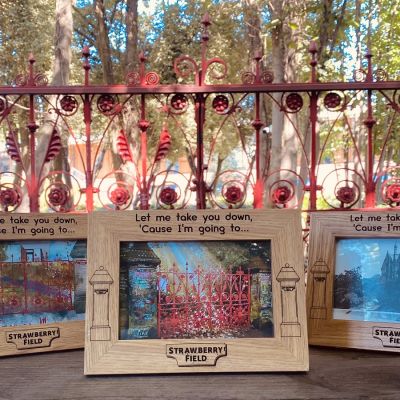 STRAWBERRY FIELD PHOTO FRAME