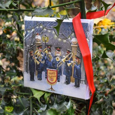 SA BAND XMAS CARDS 10PK